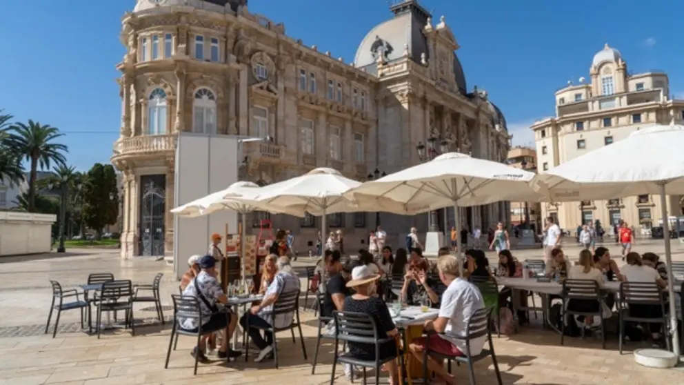 Terrazas en tamaño mediano