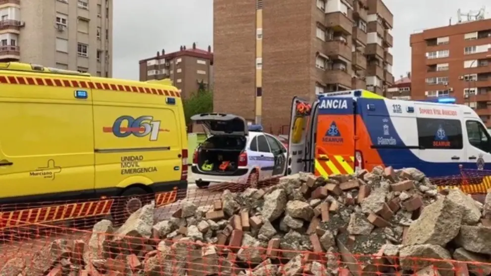 Vehículos de emergencias en Murcia