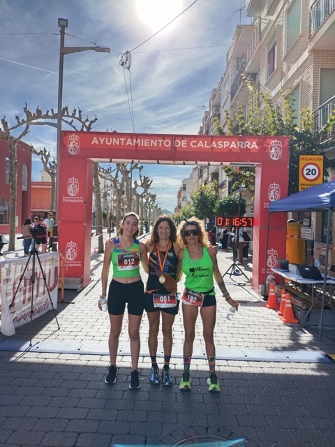 Podio femenino Calasparra
