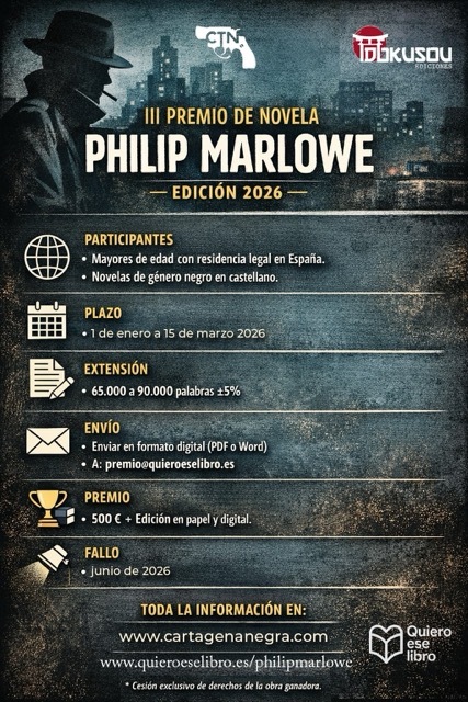 IMAGEN PROMO III PREMIO PHILIP MARLOWE