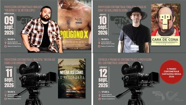 FINALISTAS PREMIO CORTOS CTNEGRA 26